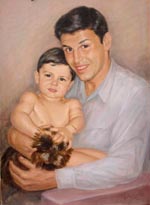 Семейный портрет живопись