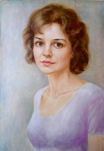 Живописный женский портрет